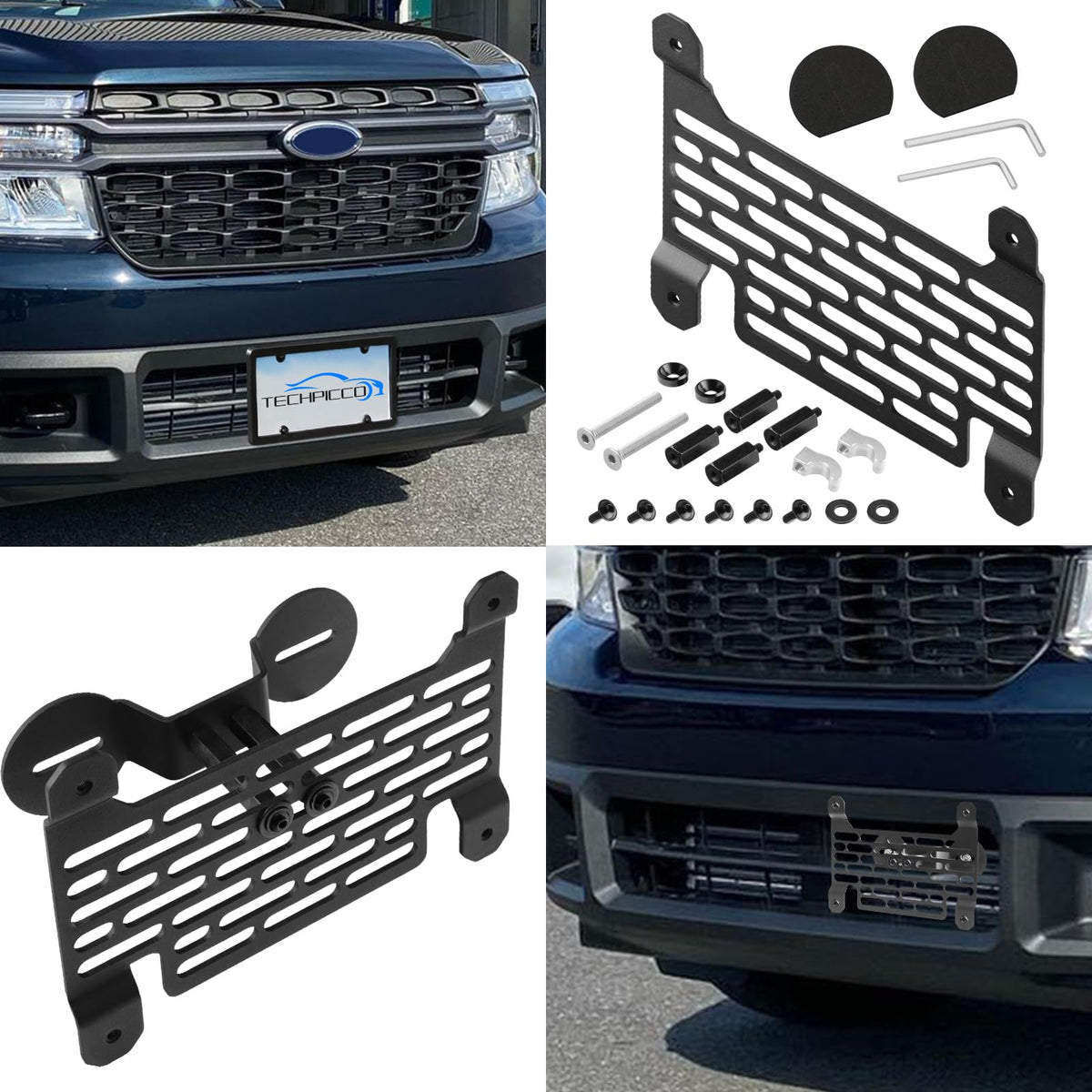 TECHPICCO installed on vehicle driving on road demonstrating durable performance