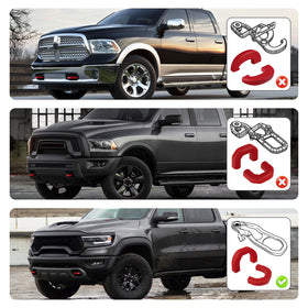 TECHPICCO installed on RAM 1500 demonstrating exact custom fit
