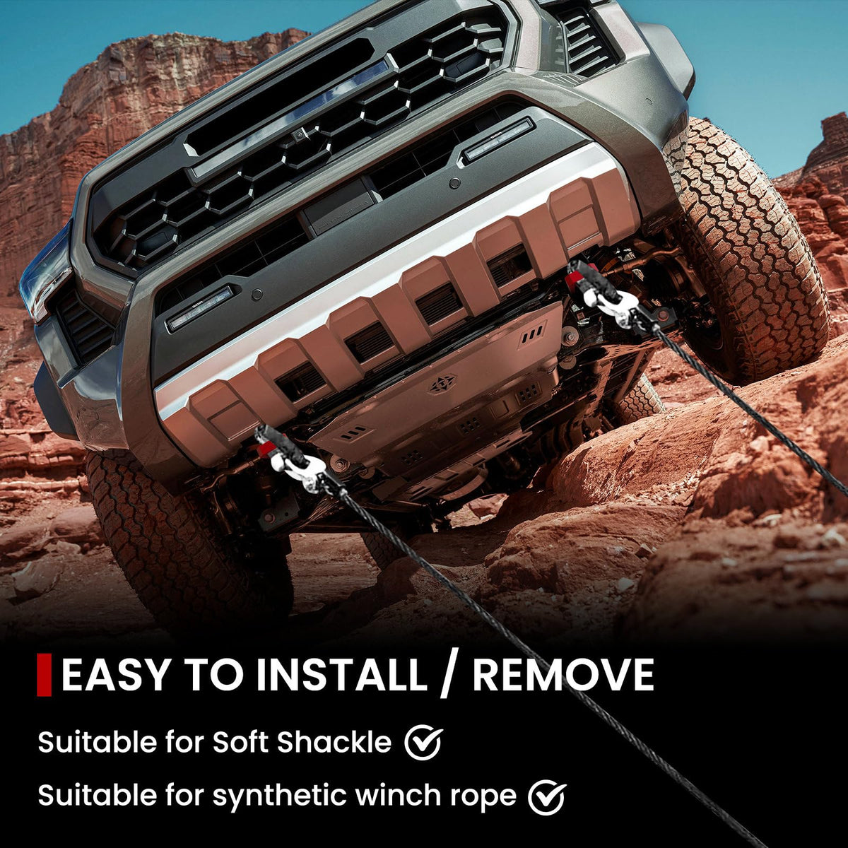 TECHPICCO lifestyle off-road recovery setup enhancing safety and visibility