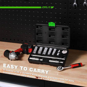 TecoTek socket being used in an engine bay showing easier plug removal