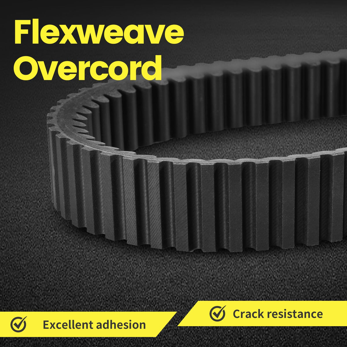 Tecreddy aramid core cross-section illustrating high tensile strength benefit