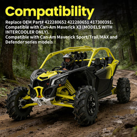 Tecreddy belt installed in Can-Am Maverick X3 demonstrating reliable power transfer