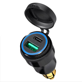 Tecreddy front view of adapter showing durable housing and easy mount benefit