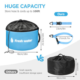 Tecreddy reflective labels on color-coded bags for quick identification