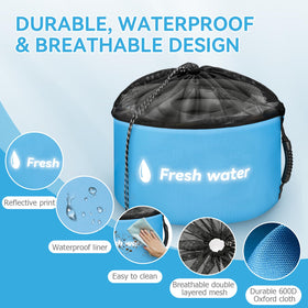 Tecreddy breathable mesh top detail reducing mildew and speeding drying