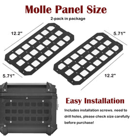 TECTEK panel with included screws displayed illustrating easy installation kit