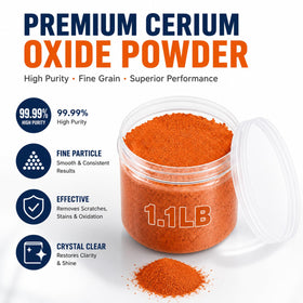 Teenyyou powder close-up showing 3.5µm texture for precise polishing