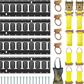 TEKCHIC front packaging of the 31-piece E Track kit showing contents and benefits