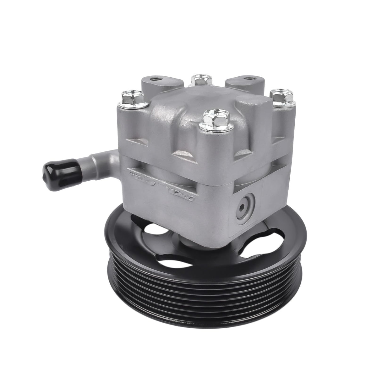 TEKKOAUTO side profile pump showing compact design for easy engine bay fitment benefit