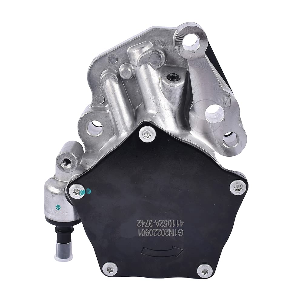 TEKKOAUTO pump label and part numbers for confident cross-referencing