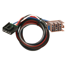 Tekonsha 3015-P front connector showing plug and secure fit benefits