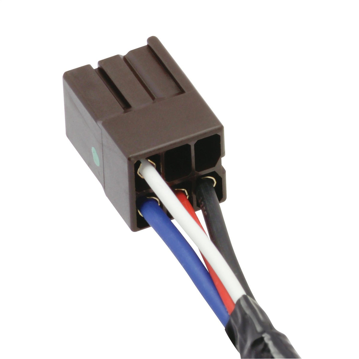 Tekonsha 3035-P close-up of plug detail showing secure fit and durability