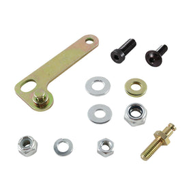 telfair kit installed on Edelbrock carburetor demonstrating correct pivot placement