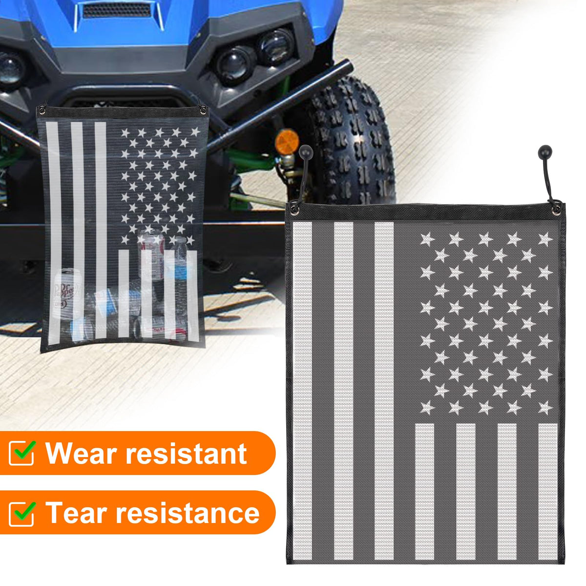 Telimocy PVC mesh close-up showing tear resistance and ventilation benefit