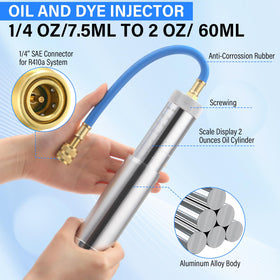 Tellegloww couplers and adapters arranged to show compatibility with refrigerants