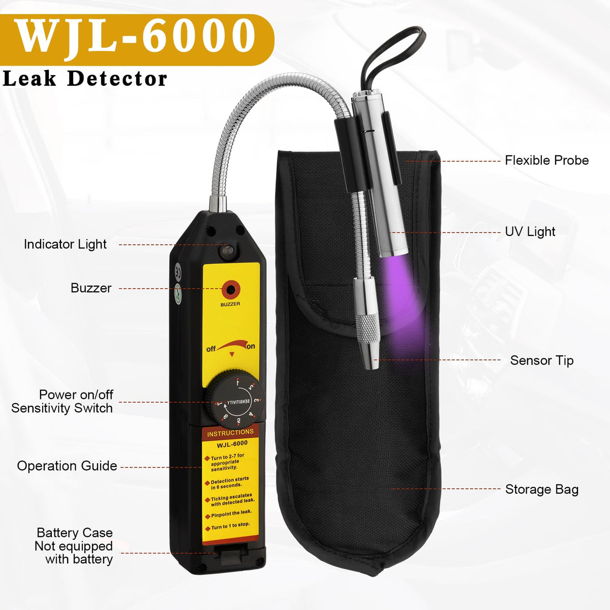 Tellegloww aluminum dye injector close-up highlighting durable construction and precise control