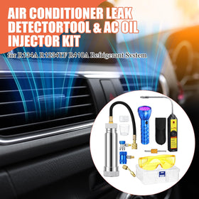 Tellegloww kit in a car engine bay showing practical use and faster leak location workflow