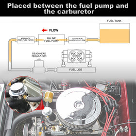 TEMSONE 8mm and 10mm adapters detail for universal fuel line compatibility benefit
