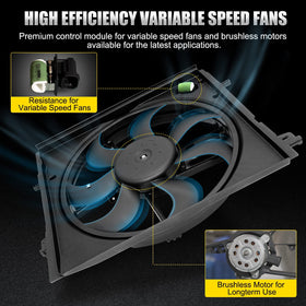 TEMSONE fan blades texture illustrating aerodynamic design for improved airflow