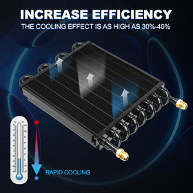 TEMSONE detailed fins and tubes close-up highlighting efficient heat transfer surfaces