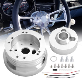 TEMSONE hub adapter front face showing bolt pattern and fitment benefit