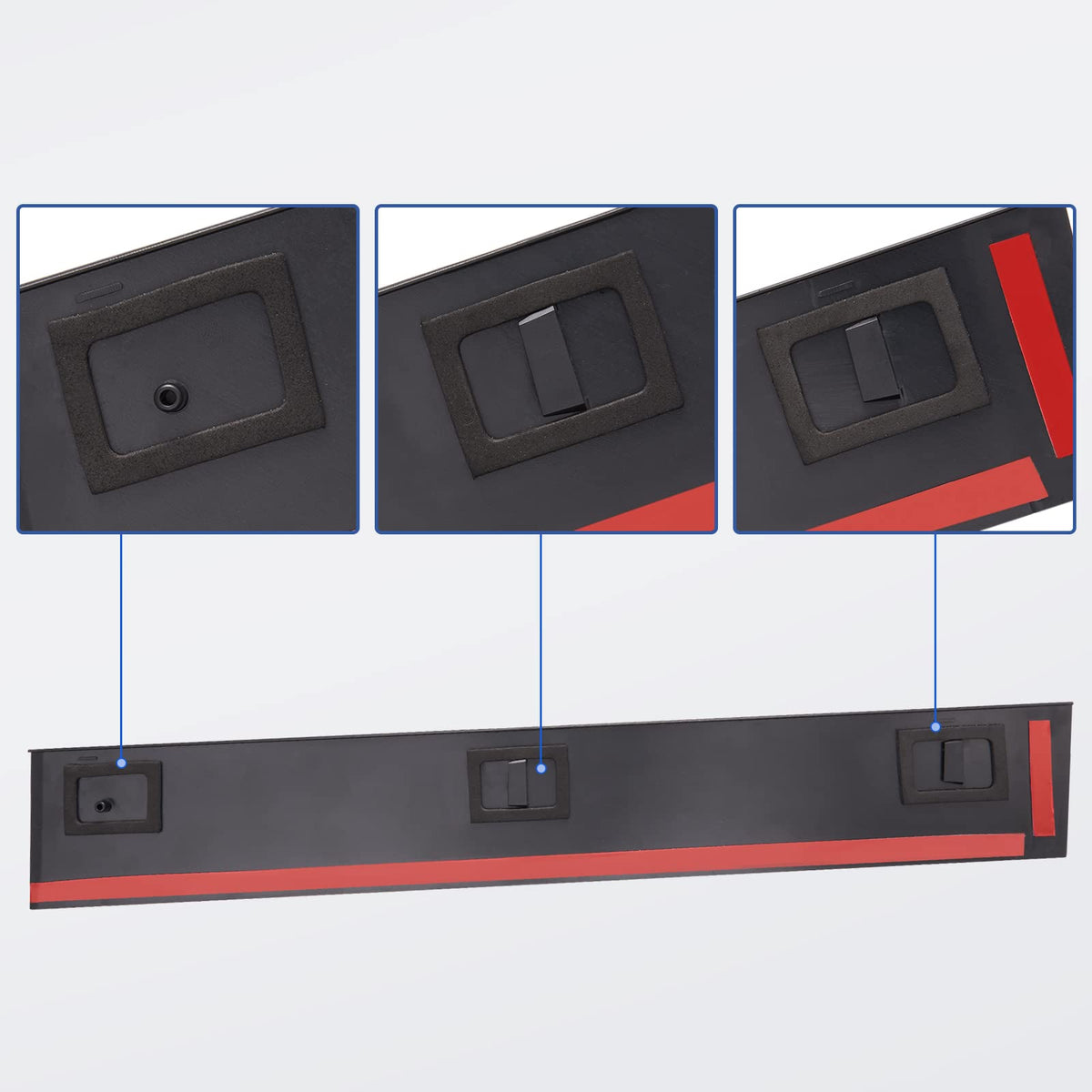 TEMSONE installed driver side trim on van improving exterior appearance