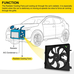 TEMSONE installed in vehicle demonstrating correct fitment and restored cooling