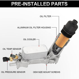 TEMSONE housing installed on engine demonstrating direct-fit replacement and durability