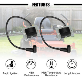 TEMSONE coil installed on a Kohler KT engine demonstrating compatibility and restored function