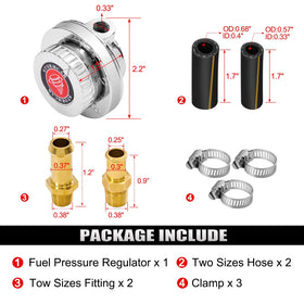TEMSONE regulator next to coin to show compact size and easy fit benefit