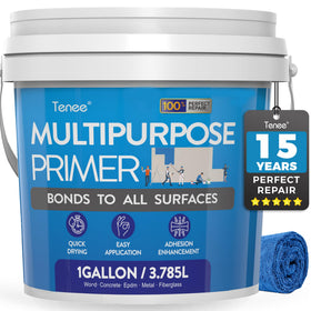 Tenee front gallon container showing label and capacity benefits