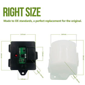 TENSSO wiring harness and labeled connectors, simplifies plug-and-play installation