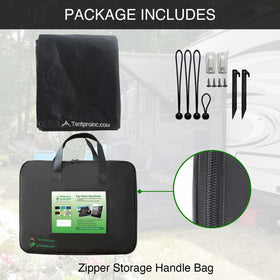 Tentproinc hardware kit with stakes hooks bungees and screws for quick setup