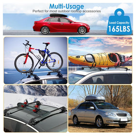 TeqHome aerodynamic endcap side view reducing wind noise and drag on highway
