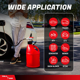 TERA PUMP adapters set including universal and racing can adapters, increases compatibility