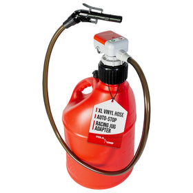 TERA PUMP front view showing compact pump and control buttons for fast fueling