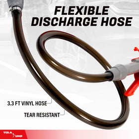 TERA PUMP flow-control nozzle close-up offering precise liquid control