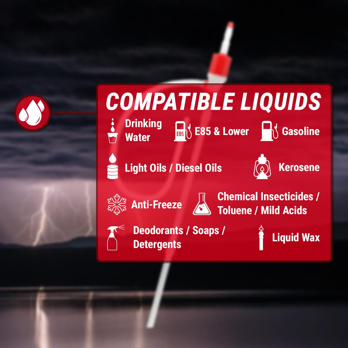 TERA PUMP retail packaging and manual highlighting included components and guidance