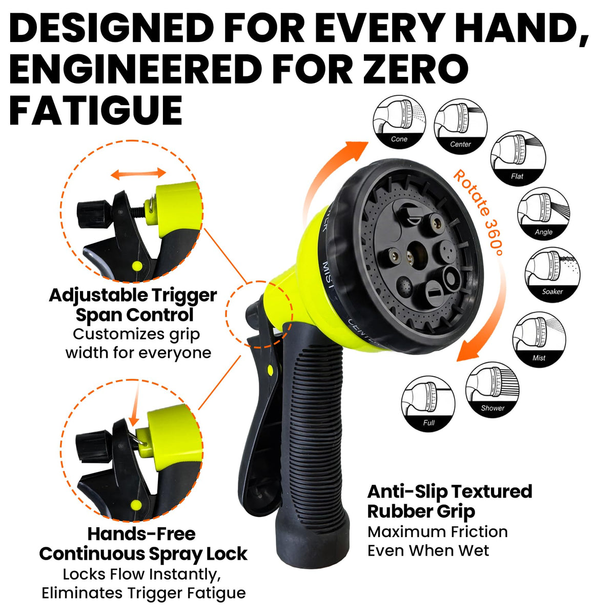 Terapaton coiled 16.4ft hose inside waterproof bag for tidy, dry storage