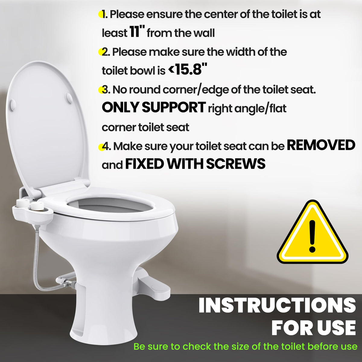 Terapaton installed in RV toilet demonstrating space-saving fit and hygiene
