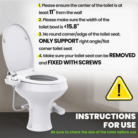 Terapaton installed in RV toilet demonstrating space-saving fit and hygiene