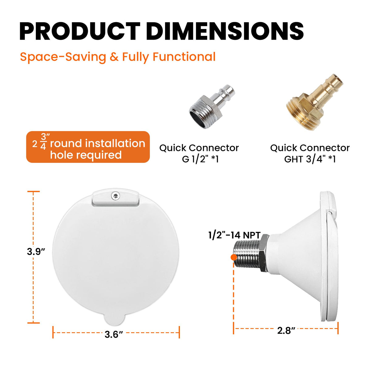 Terapaton stainless-steel inner valve close-up for reliable auto-seal performance