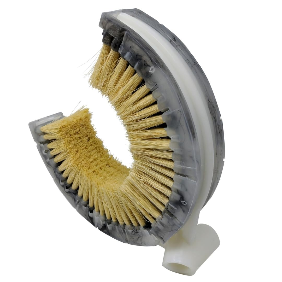 Teravan close-up of dense Tampico fibers demonstrating gentle yet effective cleaning