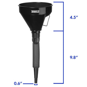 Terbold detached hose showing secure screw-on thread