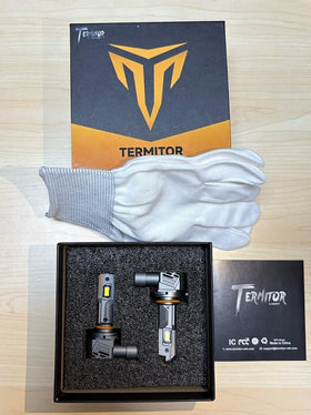 Termitor visible turbo cooling fan emphasizing rapid heat dissipation performance