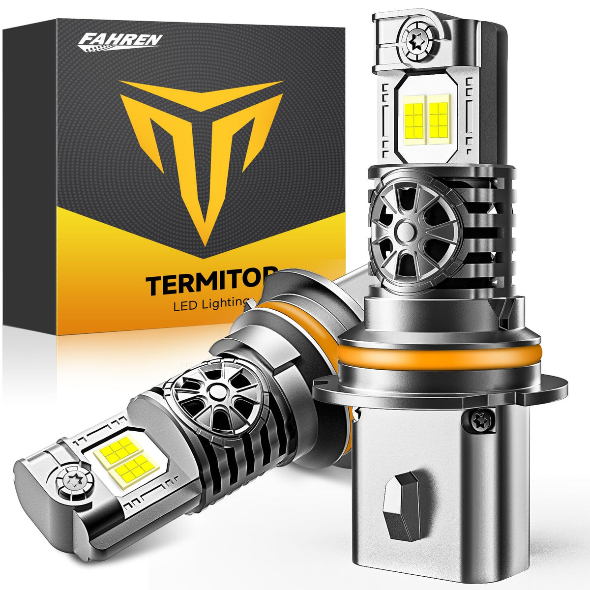 Termitor front-facing bulb showing bright filament and focused beam for better visibility
