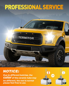Termitor D3S illuminating a night drive to enhance nighttime clarity
