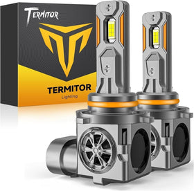 Termitor front packaging showing 9006 HB4 bulbs and benefits