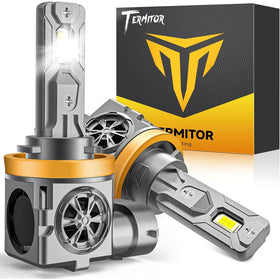 Termitor front packaging showing H11 H9 bulbs and benefits of quick install