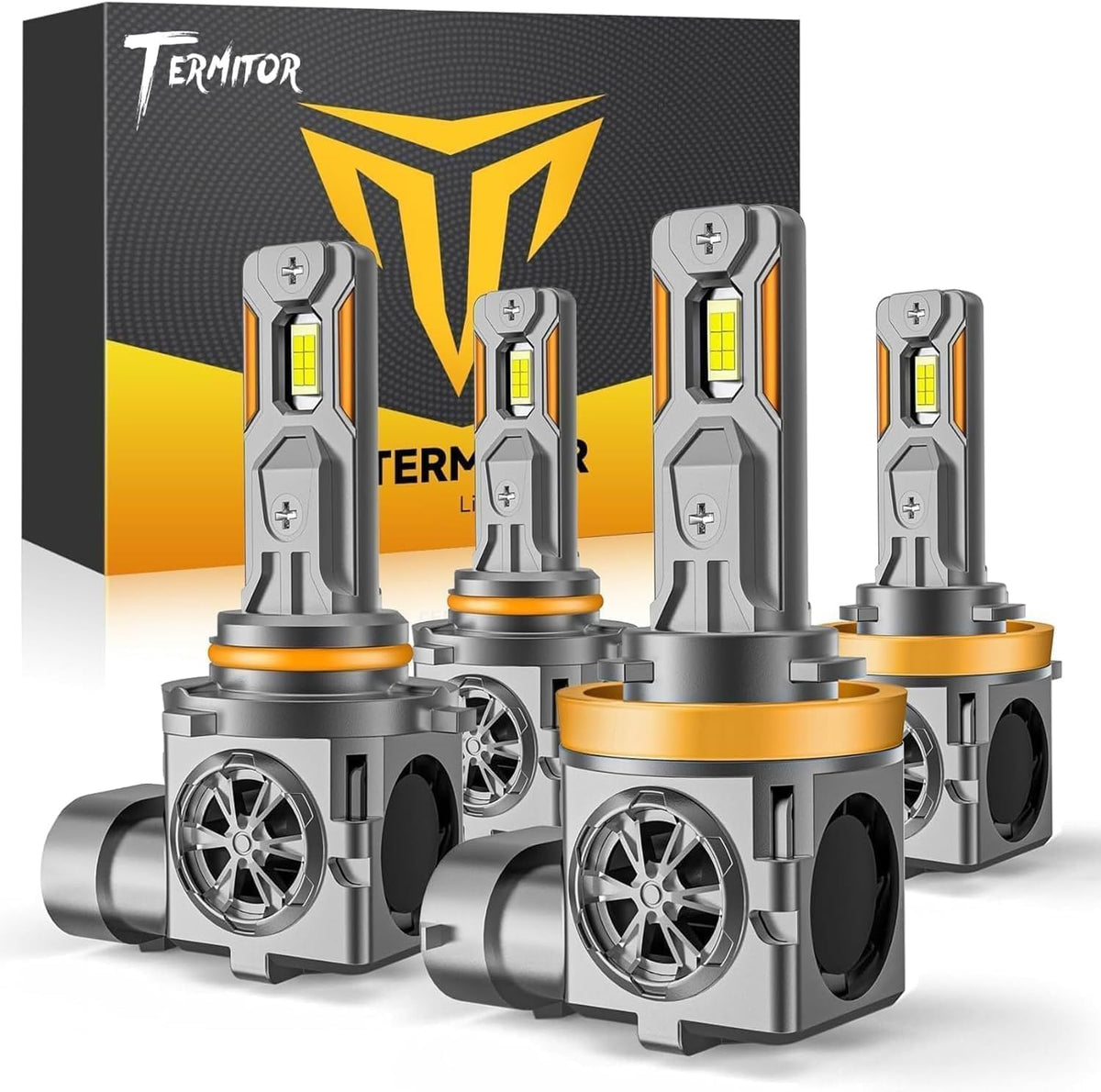 Termitor front packaging showing bulb pack and key specs for easy selection
